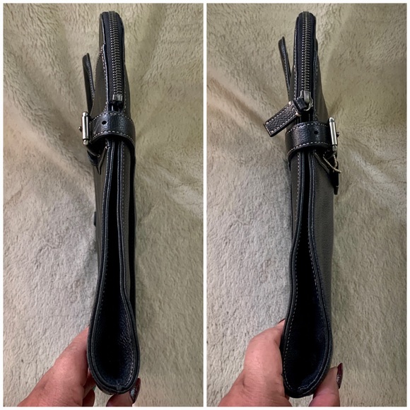 👑✅PRICE FIRM✅ COACH Black Leather Business Briefcase - Picture 10 of 17